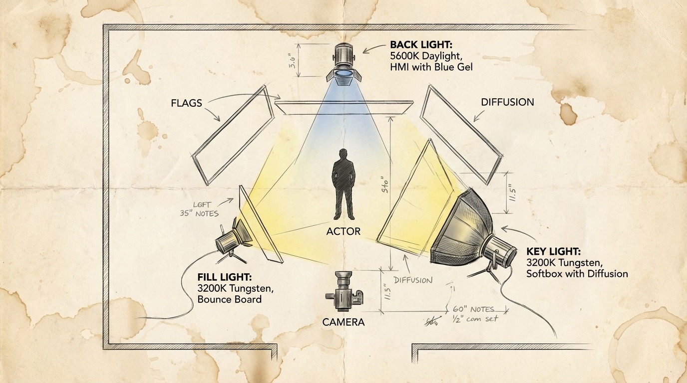 découvrez comment maîtriser l'éclairage cinéma grâce à nos conseils sur les techniques, les schémas d'éclairage et la gestion de la température de couleur pour des images professionnelles.