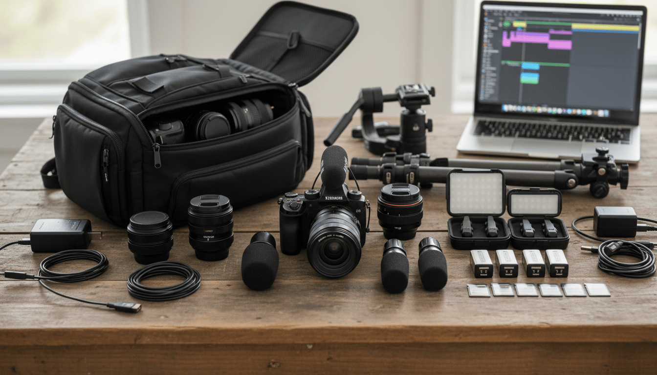 découvrez la checklist complète du matériel indispensable pour vidéaste de mariage et capturez chaque moment précieux sans rien oublier.