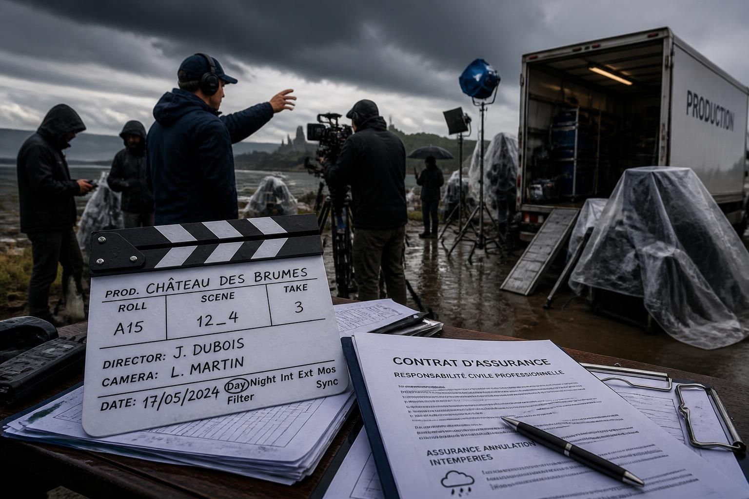 découvrez notre guide 2026 complet sur l'assurance d'un tournage : responsabilité civile professionnelle, annulation et couverture contre les intempéries pour garantir la réussite de vos projets.