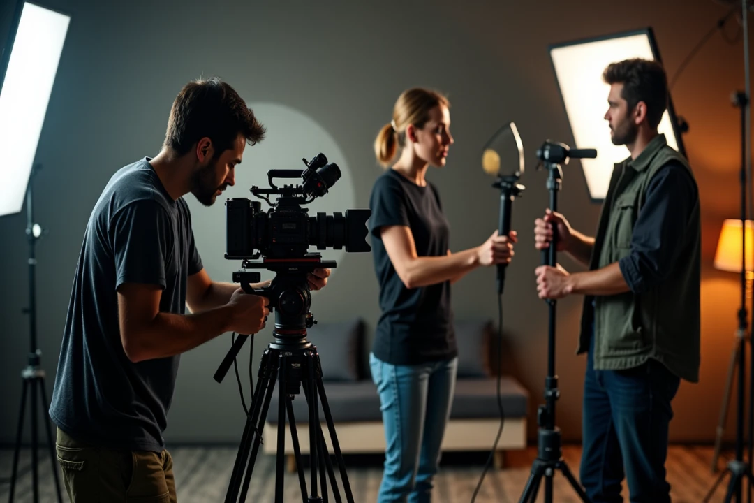 Production audiovisuelle : quels équipements et métiers interviennent dans un tournage ?